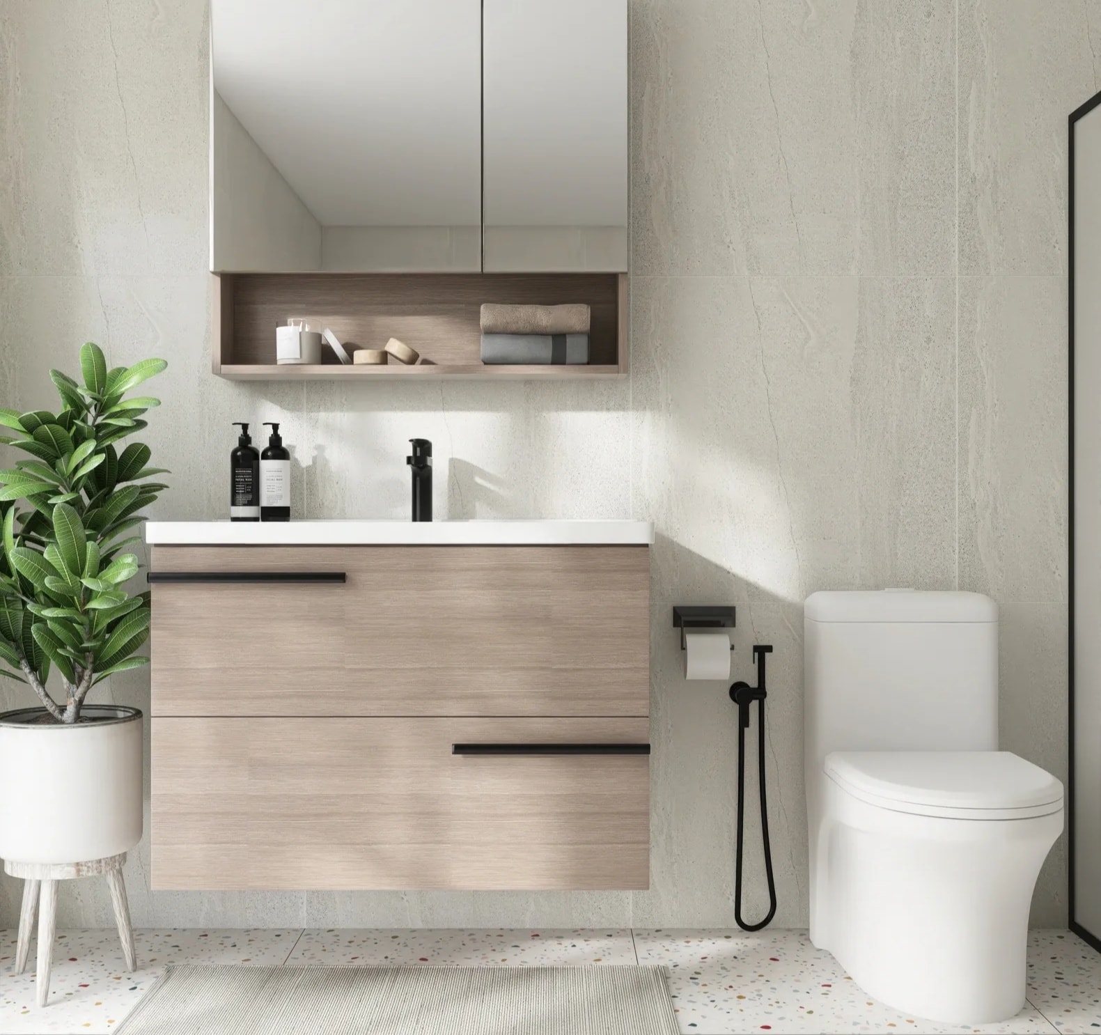 Bathroom cabinetry